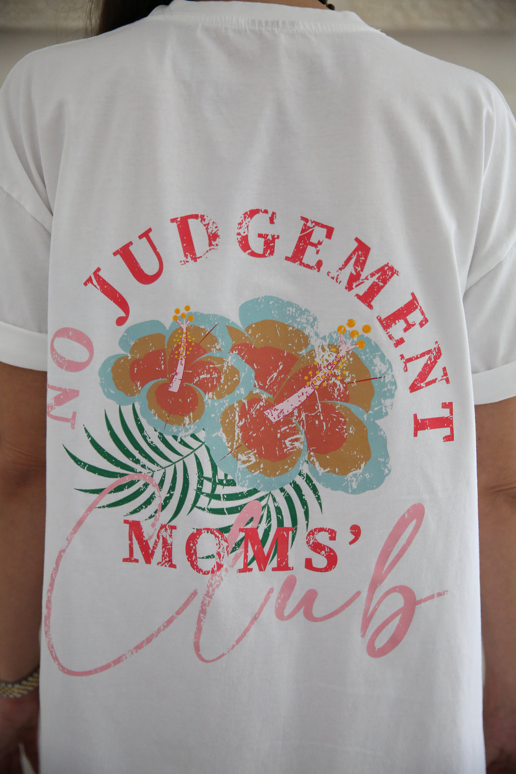 No Judgement Moms Club Cotton Coverup