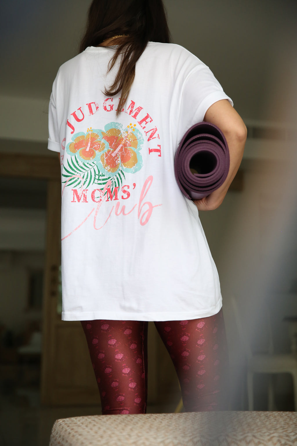 No Judgement Moms Club Cotton Coverup