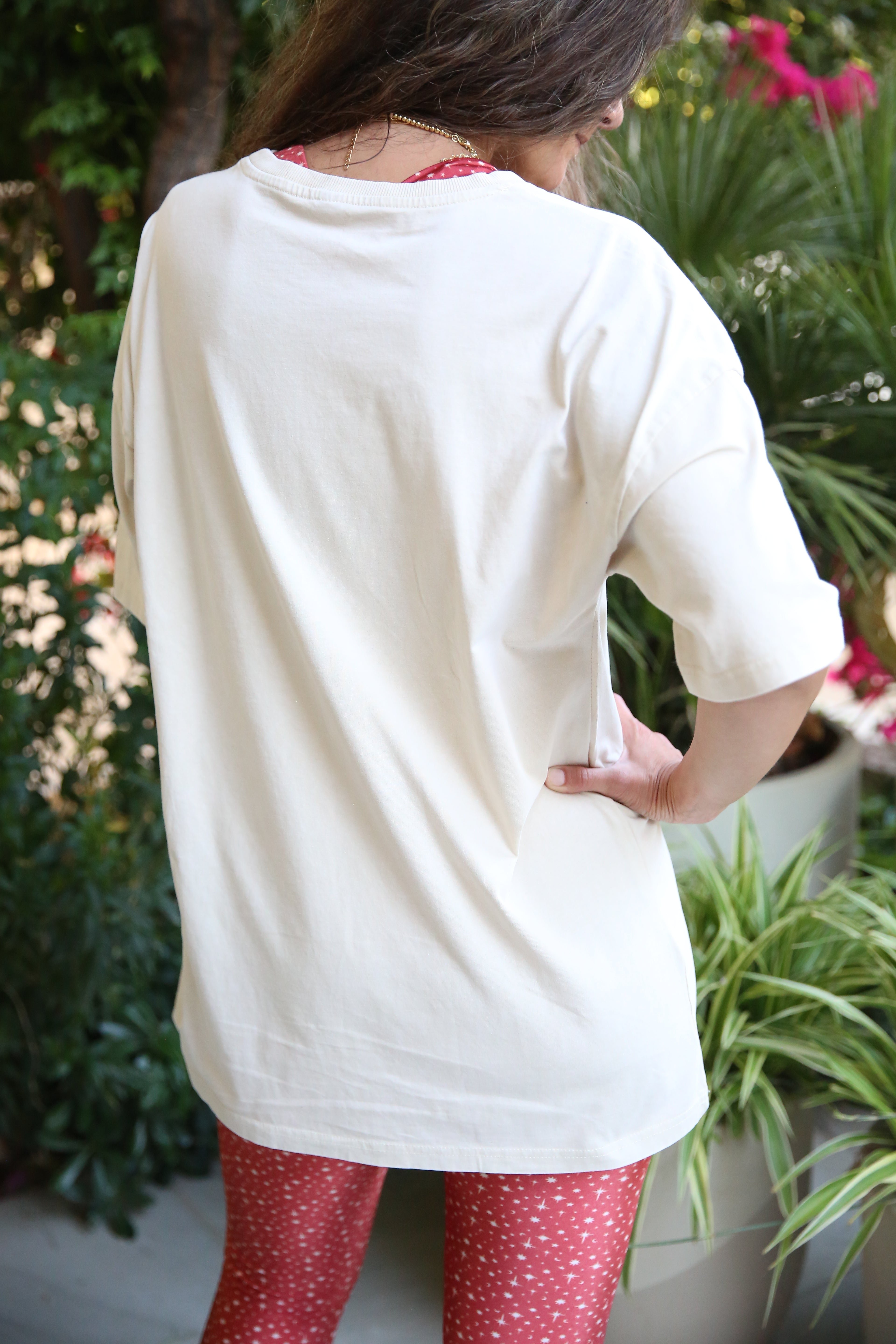 Delicate Power Beige Cotton Coverup
