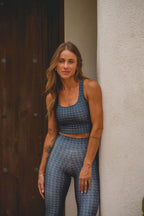 Trikonasana Blue High Set with Top Y