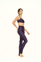 Lucky Purple Slim Set with Top New Fit