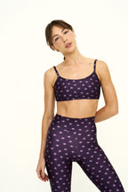Lucky Purple Slim Set with Top New Fit