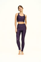 Lucky Purple Slim Set with Top Y